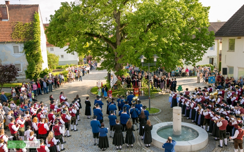 Bezirgsmusikfest 2019 Sternmarsch